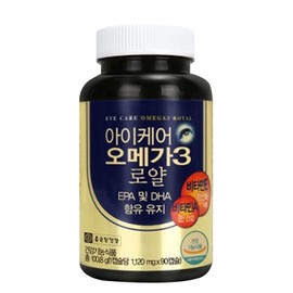 Jongkundang Health 종근당건강 아이케어 오메가3 로얄 90정 1개 Jongkundang Health Eye Care Omega-3 Royal 90 Tablets 1 Pack