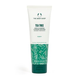 The Body Shop Tea Tree Skin Clearing Foaming Cleanser – Purifying Face Wash For Oily, Blemished Skin – Vegan – 4.2 Fl Oz - Packaging May Vary