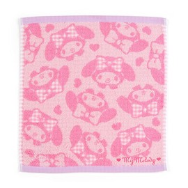 Sanrio My Melody 801330 Hand Towel, Antibacterial and Odor Resistant, Pink