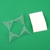 4-Piece Clear Corner Protector Edge Guard for Impact Prevention Triangle Safety Guard 3ea