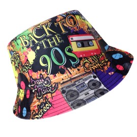 GADITIEK Fishing Hats Bucket Hat Retro 80s 90s 80s Outfit Men 90s 80s Outfit Women 90s 80s Accessories, 90s