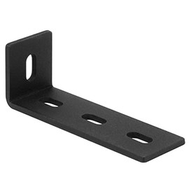 heneng 10 Pcs Slotted L Right Angle Bracket, 4-5/8" x 1-1/2" x 1-5/8", 9 Gauge