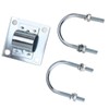 Antenna Mast Pipe Mount Stable Support Flexible Adjustment Aluminum Alloy