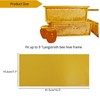 Bee Wax Foundation for Bee Frames, 15 Pcs Bee Foundation