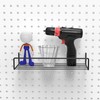 MENEONE Pegboard Shelves, Peg Board Hooks, for Organizing Various Tools,
