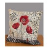 atelier alles-Spitze Tapestry Cushion Cover Poppies 45 x 45 cm
