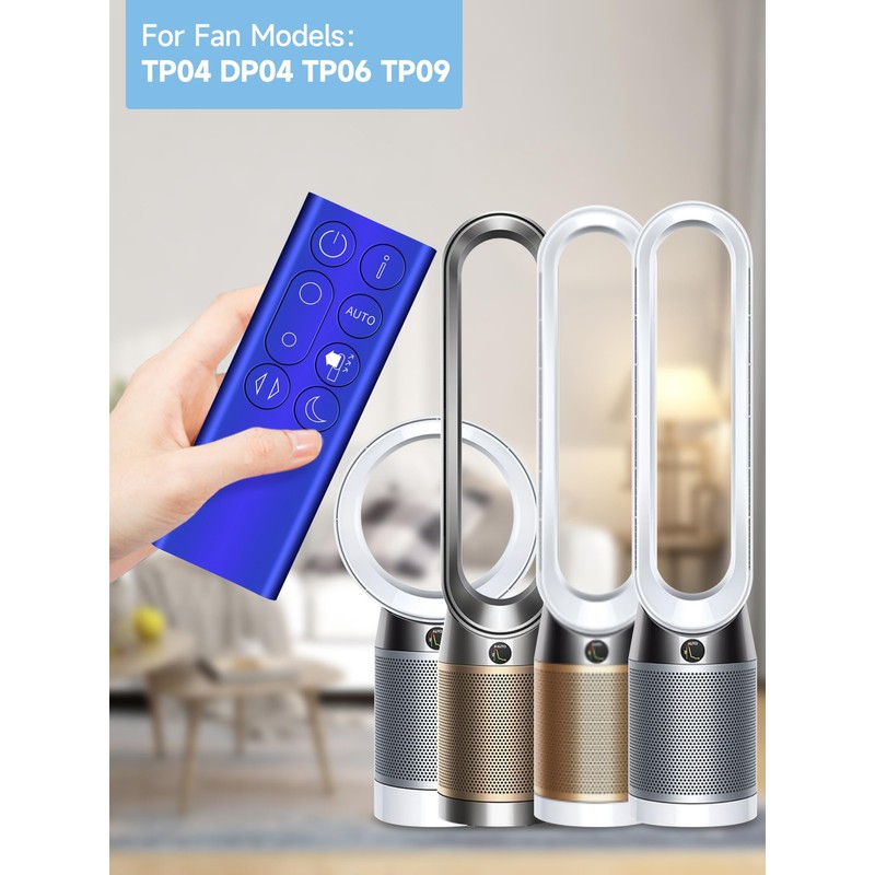 ‎MOVHEIYL Replacement Remote Control Compatible for Dyson TP04 DP04 TP06