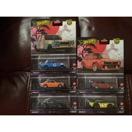 Hot Wheels 2024 Hot Wheels Japanese Historics 4 Car Culture 5 Car Set Awesome!