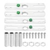 PATIKIL 4" Light Crossbar Kit, 4 Set Universal Light Fixture