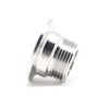 QiiMii 1.5" Tri Clamp Tri Clover Fittings to NPT 1"