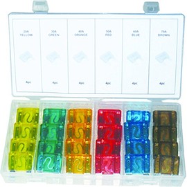SWORDFISH 51120-24pc ATX Maxi Blade Fuse Assortment