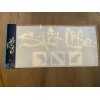 Salt Life 12” White Waterman Salt Life Decal