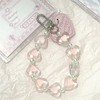 NICENEEDED 2.13" x 3.35" Photocard Holder with Heart Keychain, Transparent
