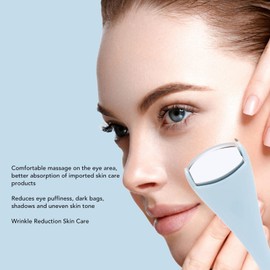 Mini Eye Massager Eye Cool Roller, Eye Ice Roller Mini Portable Stainless Steel Face Ice Roller Wrinkle Reduction Skin Care for Face Eye Massage