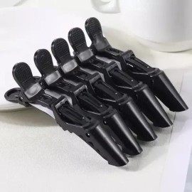 5PCS 악어 헤어 클립 드레싱 클램프 플라스틱 클로 헤어핀 살롱 스타일링 도구 액세서리에 대한 이발사 [Pink] 5PCS Crocodile Hair Clips Dressing Clamp Plastic Claw Hairpin Salon Styling Tool Accessory for Barbers [Pink]