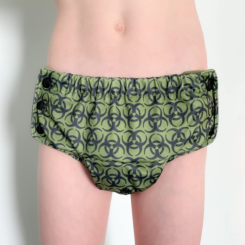 EcoAble Big Kids’ Pull-On Cloth Diaper, Age 6–16 | Reusable