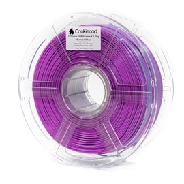 Cookiecad PLA Filament 1.75mm 1kg Dual Color Multicolor 3D Printer Filament - Mermaid Mixer PLA