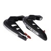 KIMISS Protector para manillar de moto, con luces LED, universal,