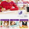 QUMOX F9 Visual Timer, 60-Minute Analog Countdown with Colour Disc,