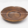 イシダ(Ishida) 木製茶托 梅型 4寸 67602
