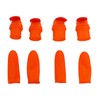 Silicone Thumb Knife Stainless Steel Thumb Knife Picker for Peel