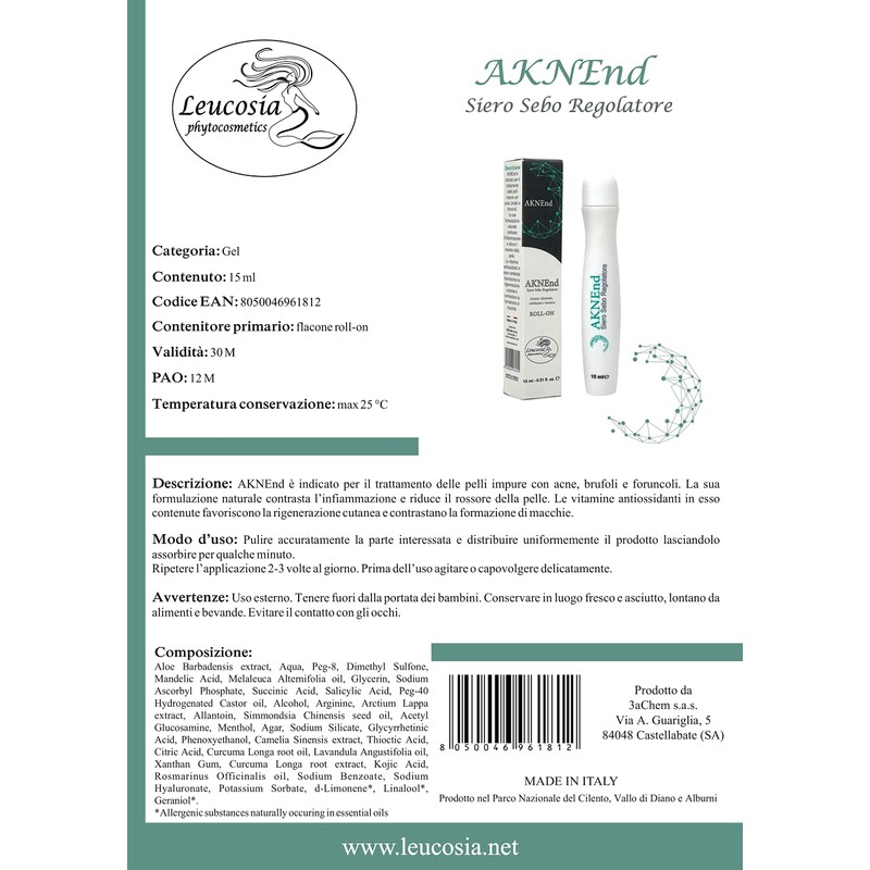 AKNend Acne Serum - Treatment of Pimples and Blemished Skin