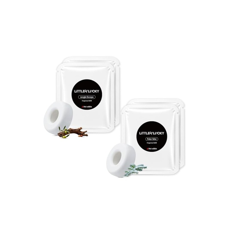 Walnut Wood Car Air Freshener Vent Clip Set, 2 Diffusers