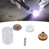 1 Set 5Pcs TIG Welding Torch Glass Cup Electrode Clamp