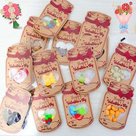 sucenance Valentines Day Cards for Kids School,60 Pack Happy Valentines Cards Bulk with 60 Bags,Funny Exchange Valentine Day Card Gifts for Kids Classroom Toddler Party Favors(Candy Not Included)