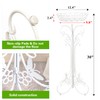 Sungmor Lightweight Metal Flower Pot Stands - 2 Pack 29.7