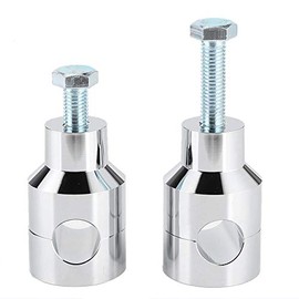 Mounting Riser Clamp, 25 mm / 1 Inch Motorcycle Handlebar Riser Clamp, Motorcycle Handlebar Clamp with Screw, Universal Handlebar Riser Clamp, Motorcycle Parts, Suitable for ATV Motorcycle Parts