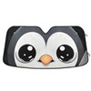 Qilmy Cute Big Eye Penguin Car Windshield Sun Shade Automotive