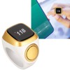 Intelligent Counter Ring, Vibration Reminder, Time Display, Counting Finger Ring,