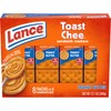 Lance Sandwich Crackers, ToastChee Peanut Butter, 8 Individual Packs, 6