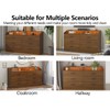Gyfimoie 6 Drawer Dresser for Bedroom with Charging Station, Dresser