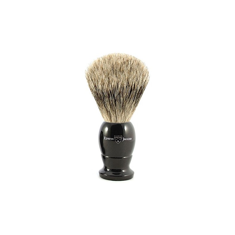 Edwin Jagger Best 9EJ876 Badger Hair Shaving Brush Light Horn