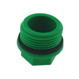 ZCZQC 5pcs 3/4" PT Outer Hex Male Threaded PPR Pipe Plug End Cap Micro Irrigation Fittings Water Pipe Connectors Tube End Caps Screw Plug, Green
