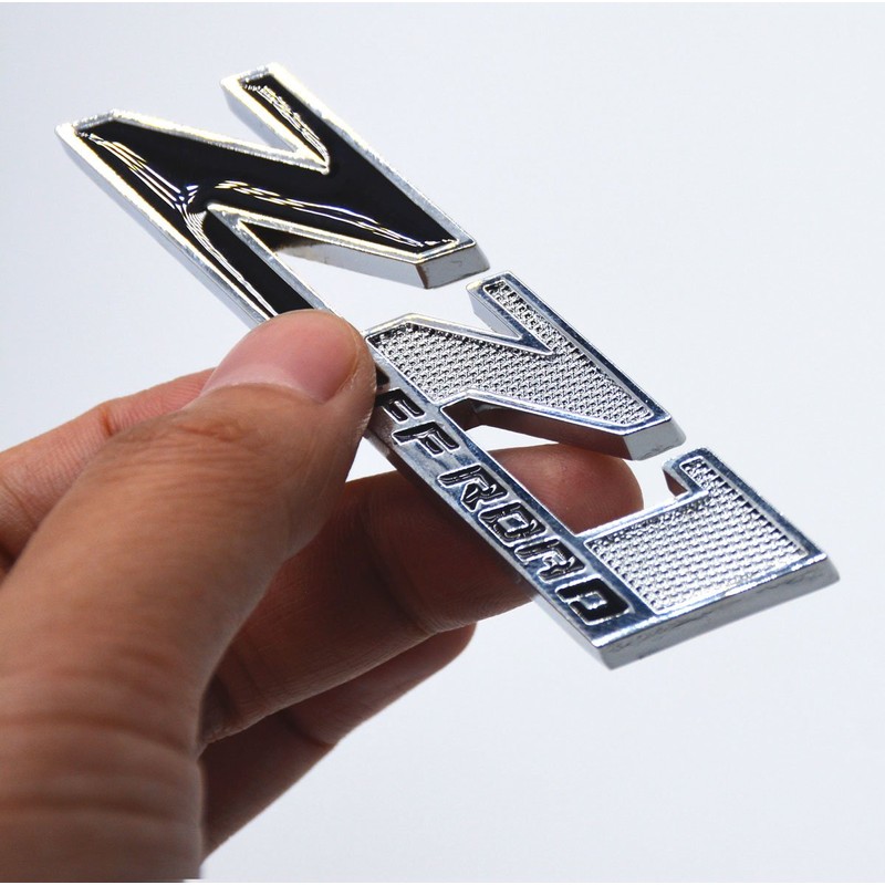 Aimoll 2pcs (Small Size) Z71 Off Road Emblems,3D Aolly Decal