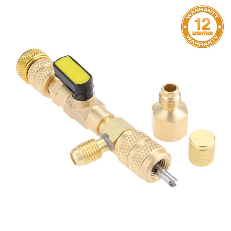 gohantee R410A Valve Core Remover Installer with Dual Size SAE