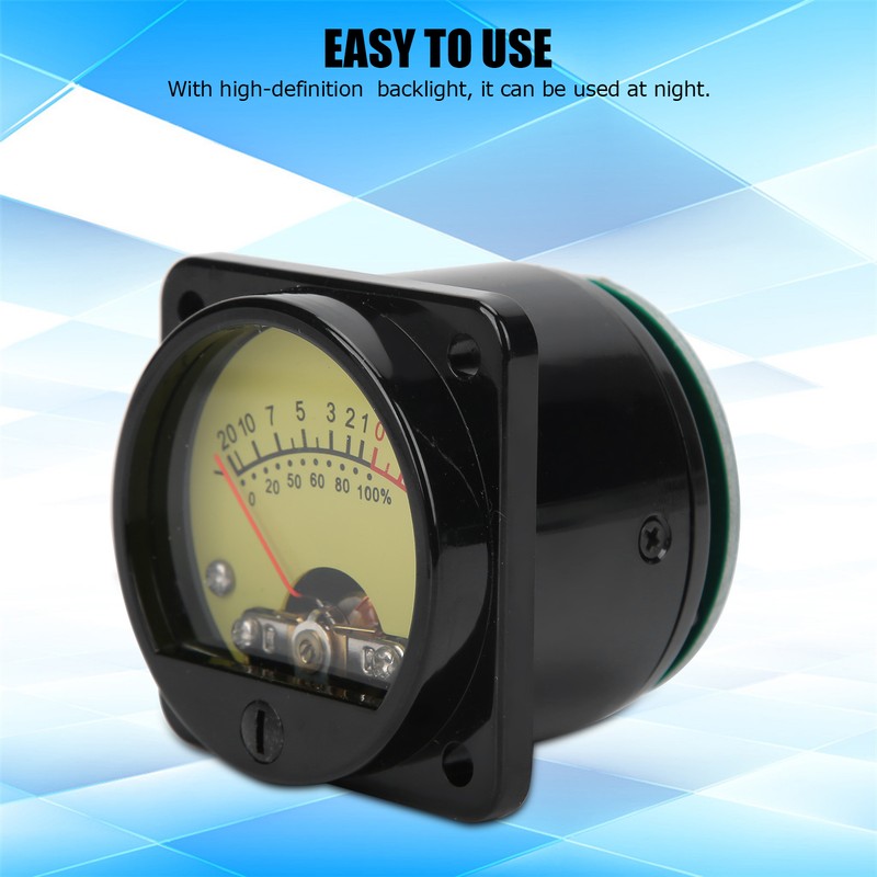 45mm Power Amplifier Tube VU Level Meter with Backlight DB