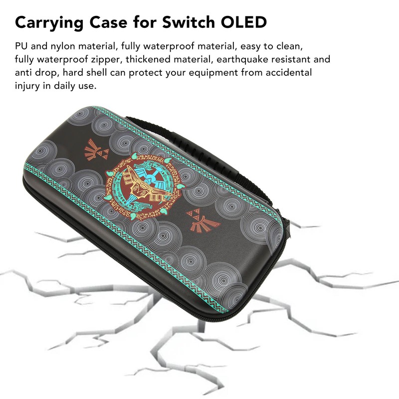 Hard Carrying Case for Switch OLED Shockproof Handheld Travel Protective