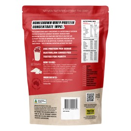 Protein Supplies Australia Protein WPC (Australian Grass Fed Whey) Pure 1kg