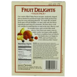 Liberty Orchards Fruit Delights Value Pack,8-Ounce Boxes (Pack of 6)