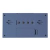 Acctim 15849 Vertex Blue alarm clock with indoor temperature