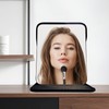 gogofree Foldable Desktop Mirror, 8" × 6" Adjustable Angle Makeup