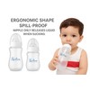 NURTIVA Baby Bottle Set for Newborns - 2 BPA-Free Feeding