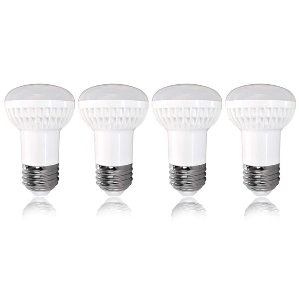 Dimmable R16 Led Flood Light Bulb, E26 Base Reflector Bulb, 500 Lumen 4000k Natural White,5 Watt AC120V,120 Beam Angle,40W Incandescent Replacement Lamp(Pack of 4)