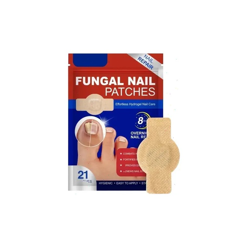Lc Parches Para Uñas Fúngicos 21pcs/caja De Parches Para