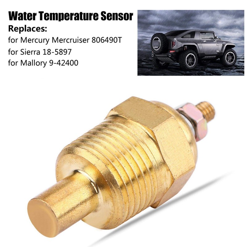 KIMISS 806490T Temperature Sensor Water Temperature Senso, Sensor Temperatura Mercruiser
