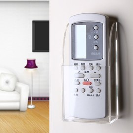 Fosa Acrylic Air Conditioning Remote Control Holder Storage Box Wall Mount (1 Case)